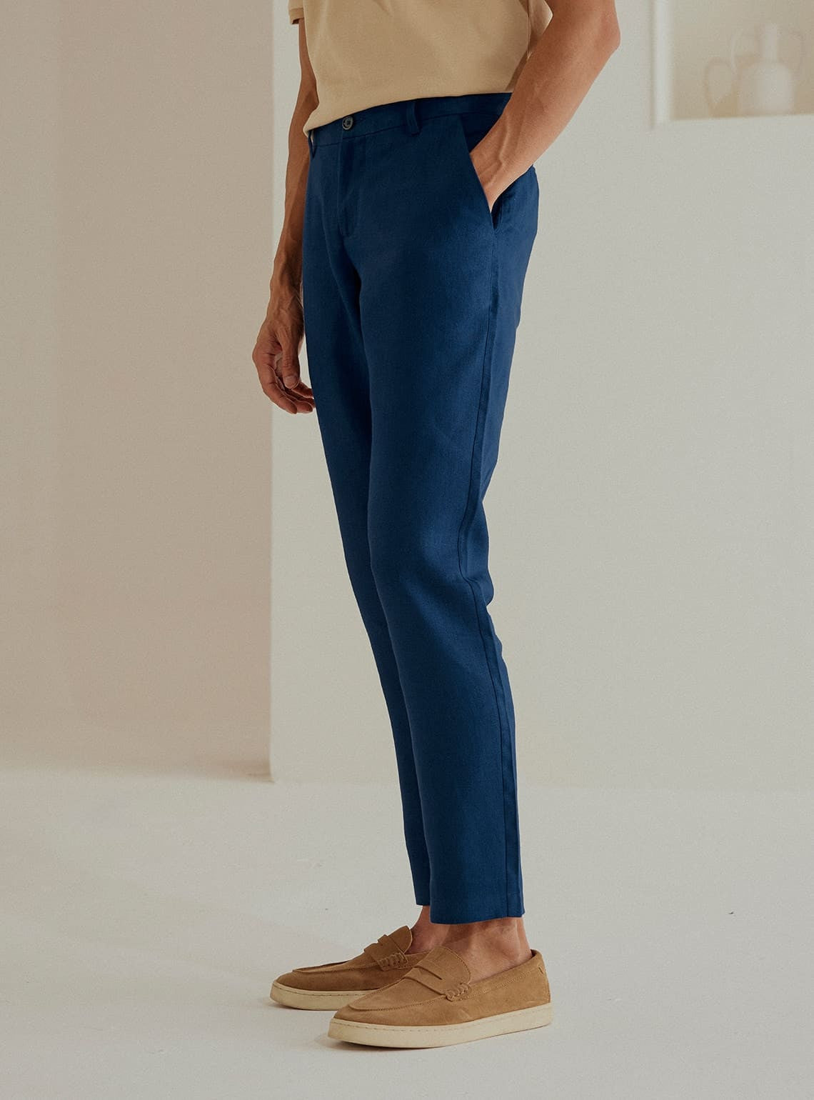 Lapis Linen Pant