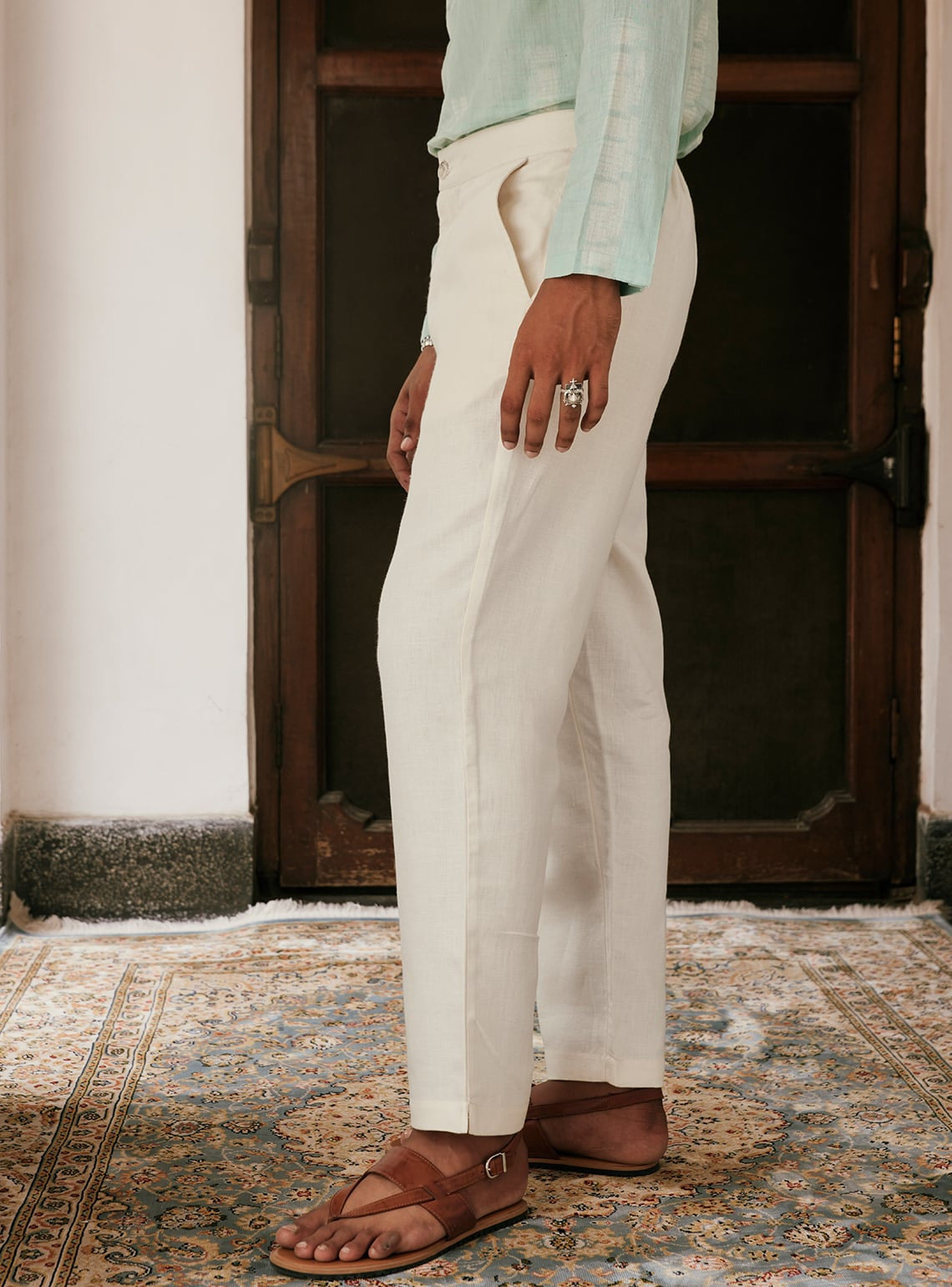 Kaaju Linen Trouser