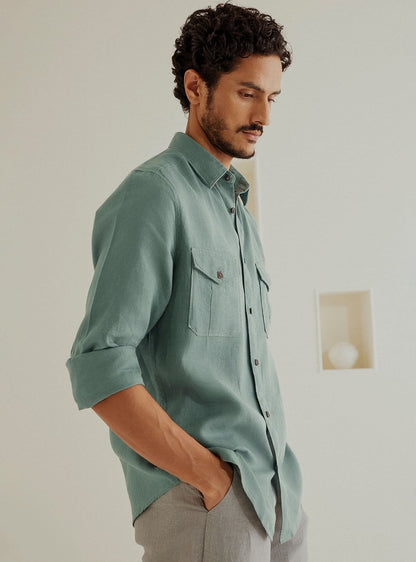 Cascade Linen Shirt