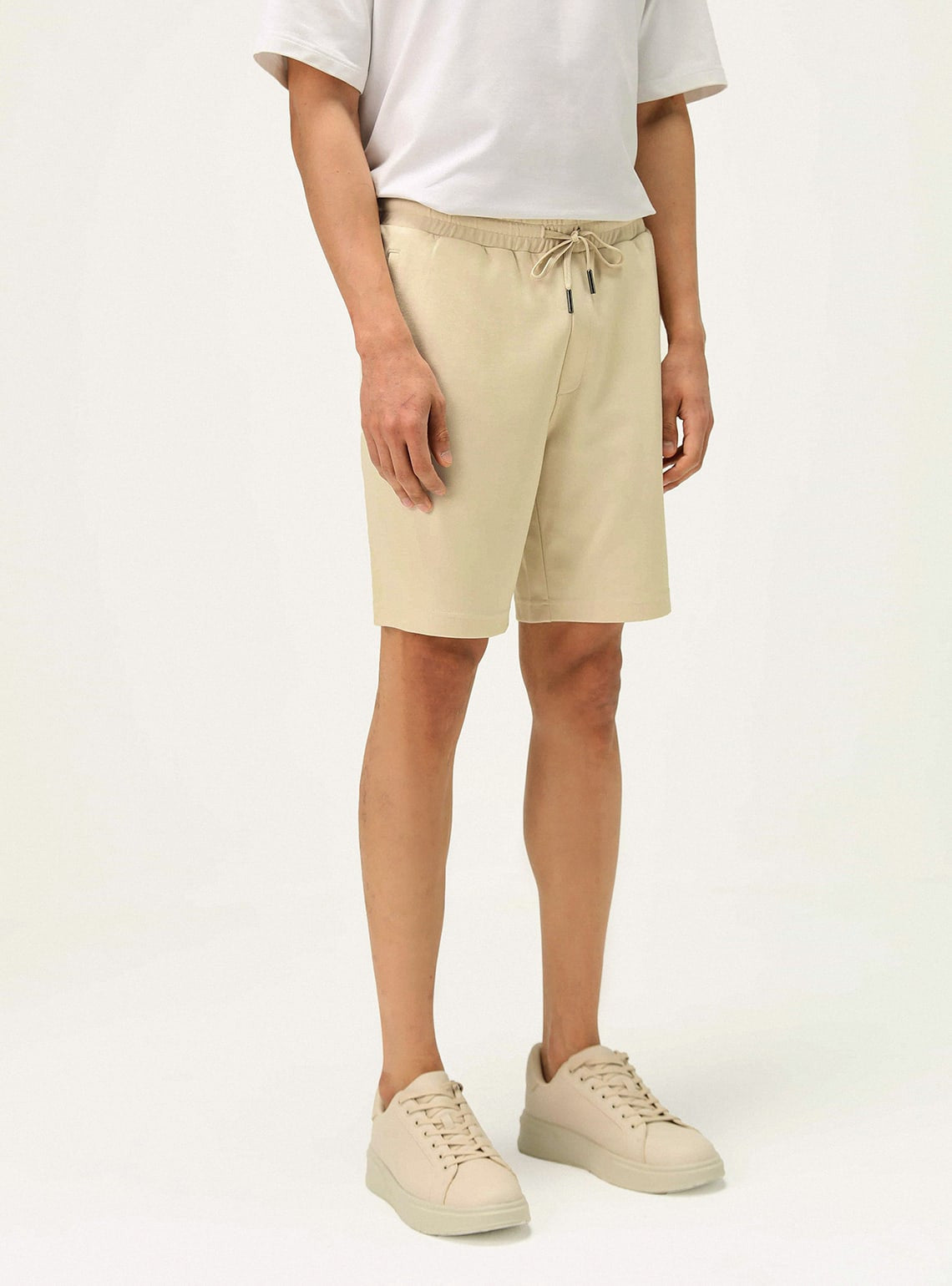 Vanilla Beige Shorts