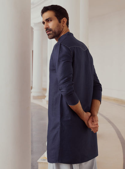 Mor Hemp-Viscose Kurta