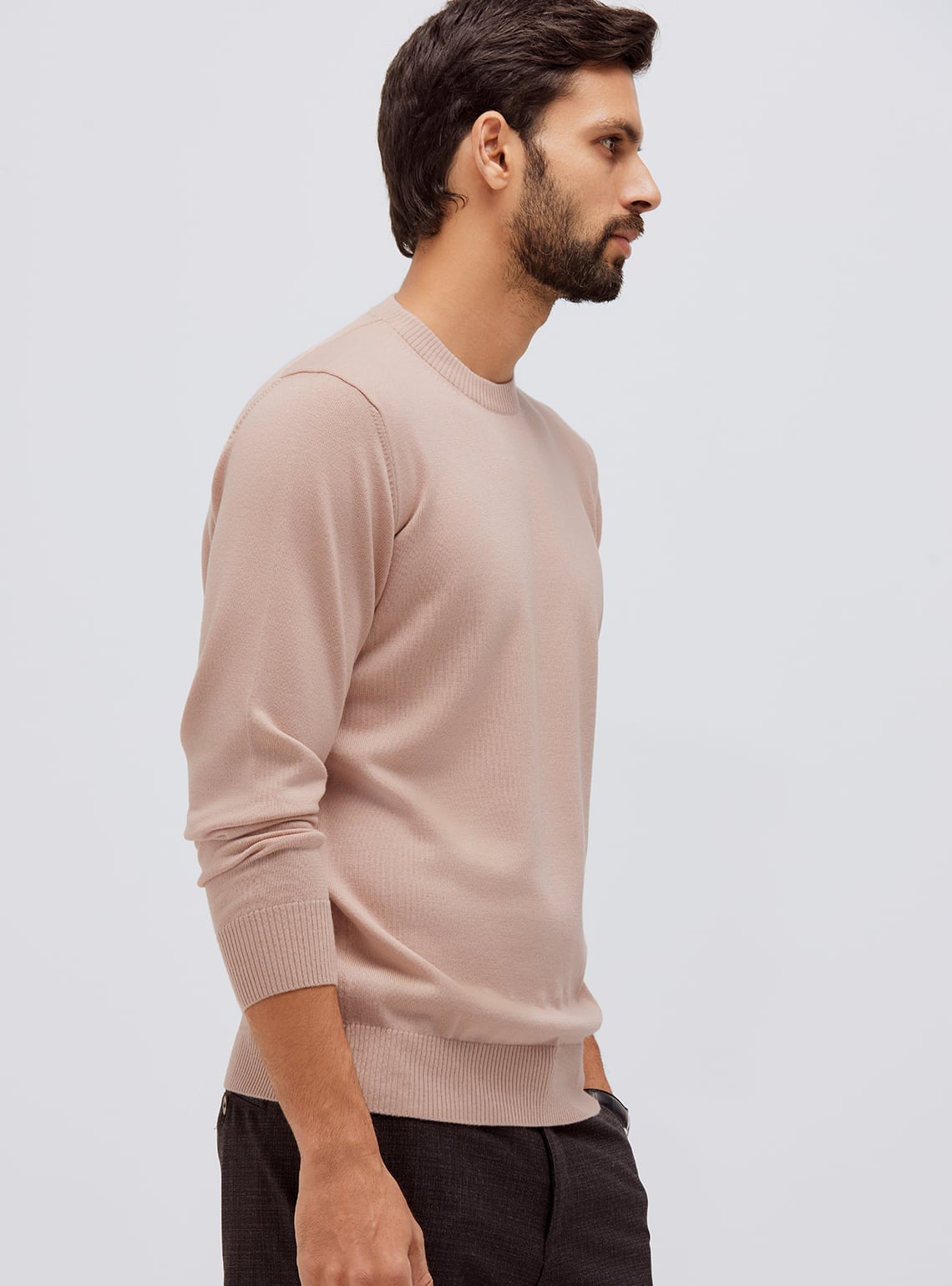 Martini Pink Merino Pullover