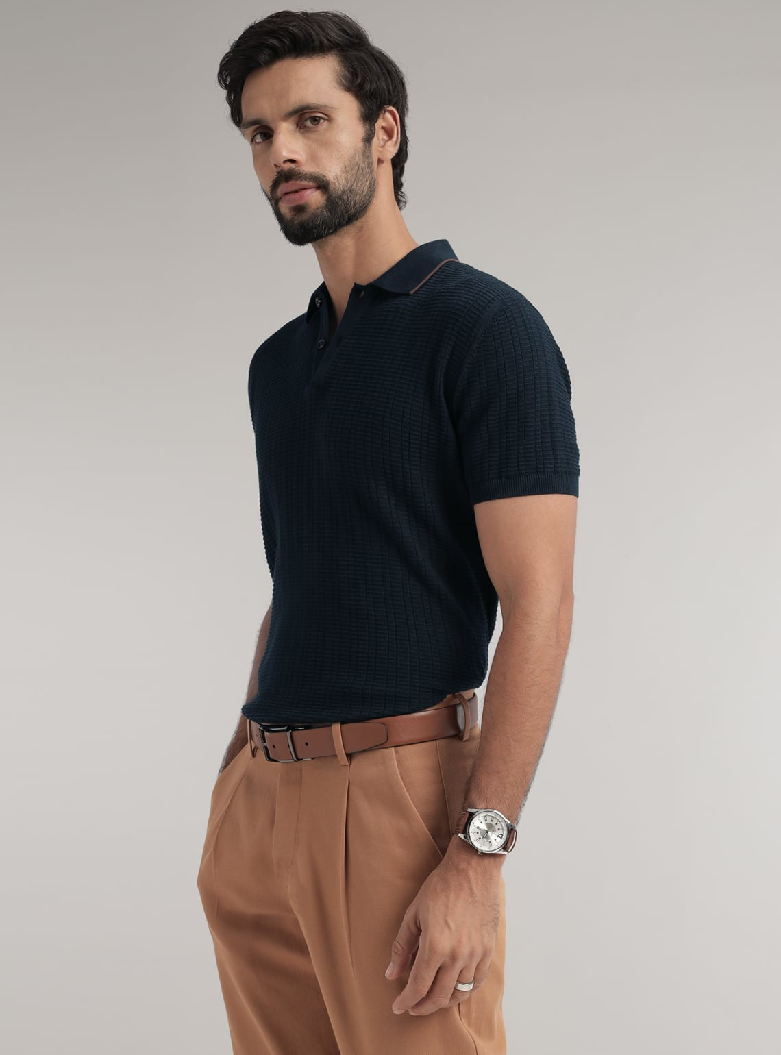 Vulcan Cotton Melange Polo