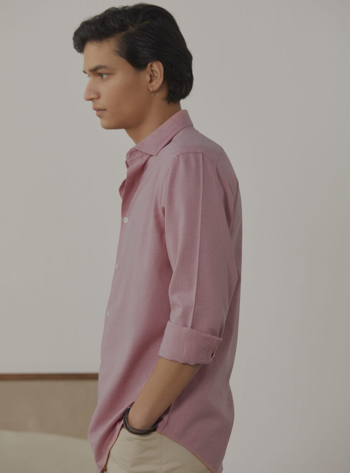 Sunset Mauve Melange Shirt