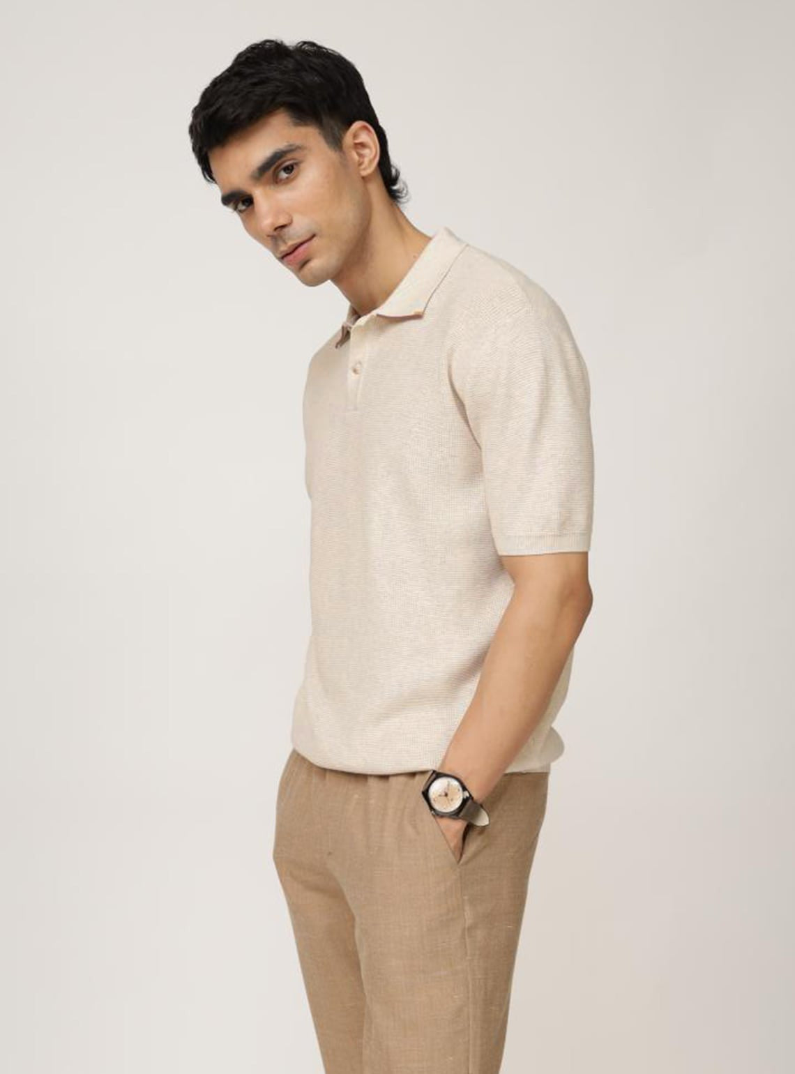 Dawnstone Cotton Melange Polo