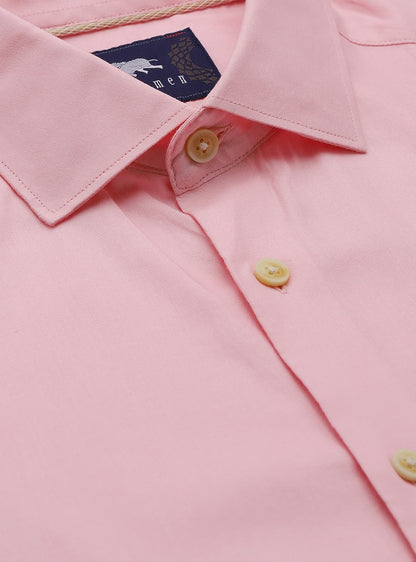 Coral Candy Cotton Shirt