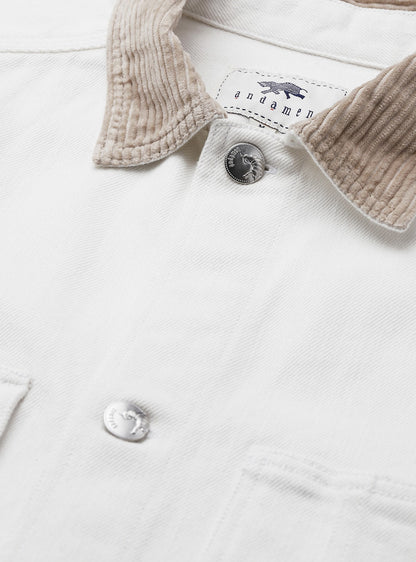 Snowdrift Cotton Corduroy Overshirt