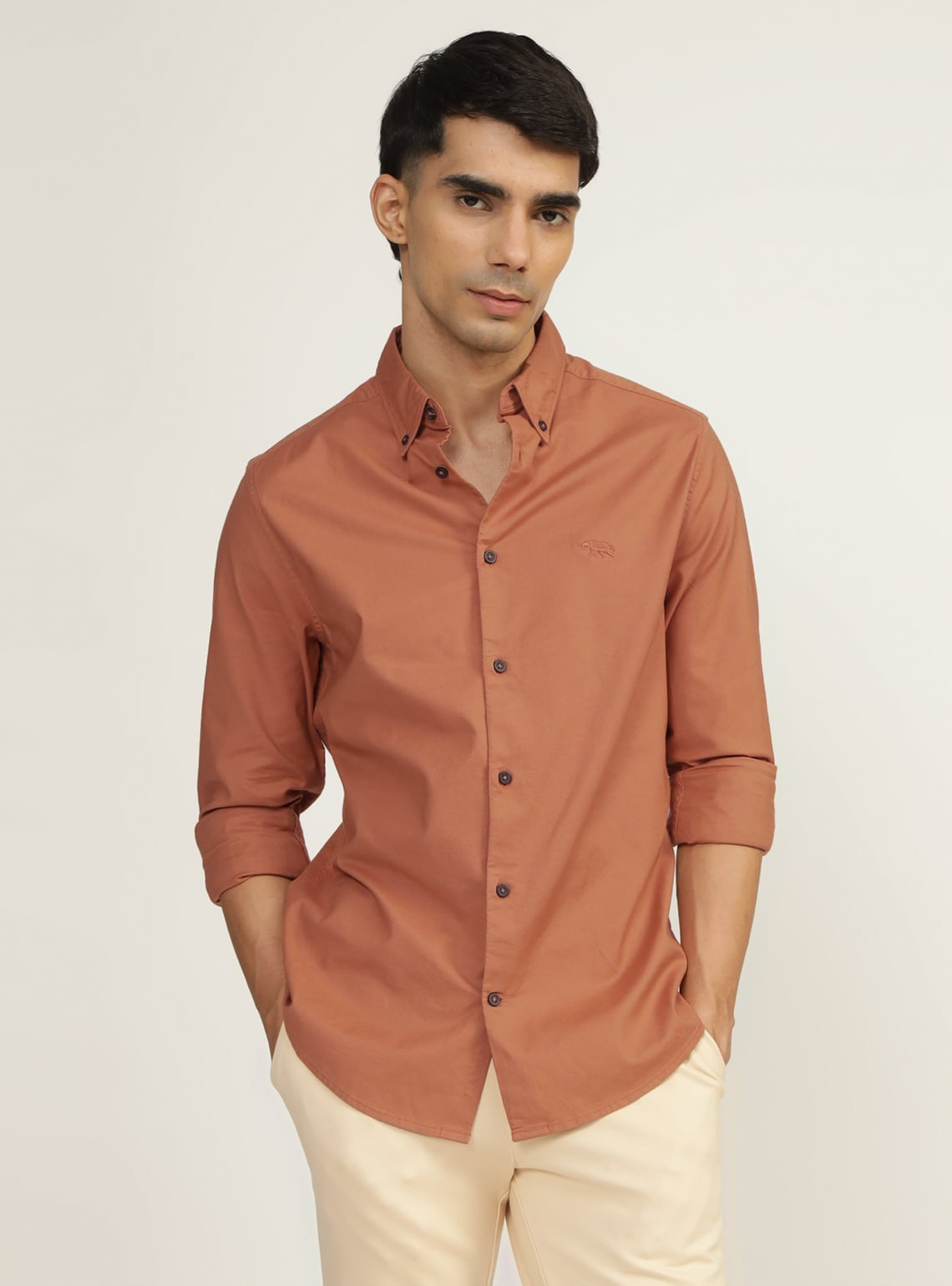 Peach Tan Shirt