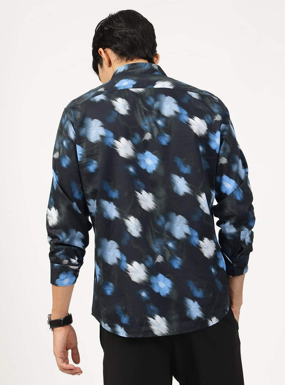 Night Bloom Cotton Shirt