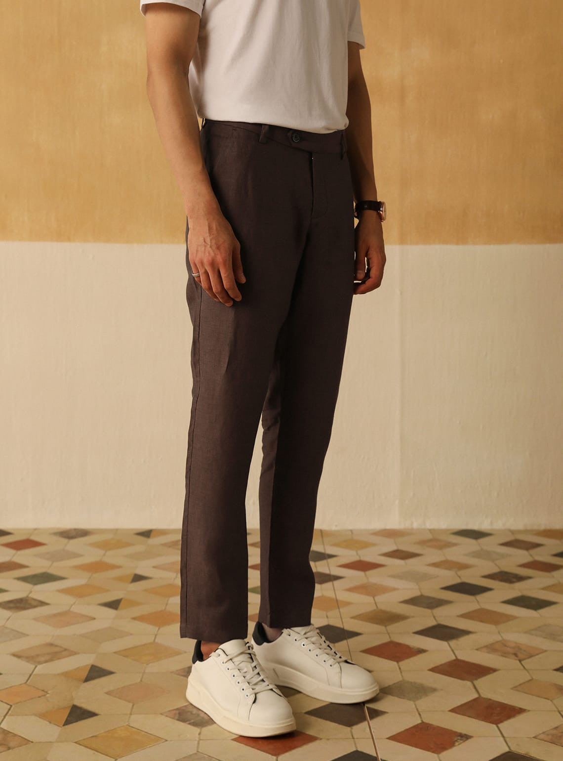 Woodburn Linen Trousers