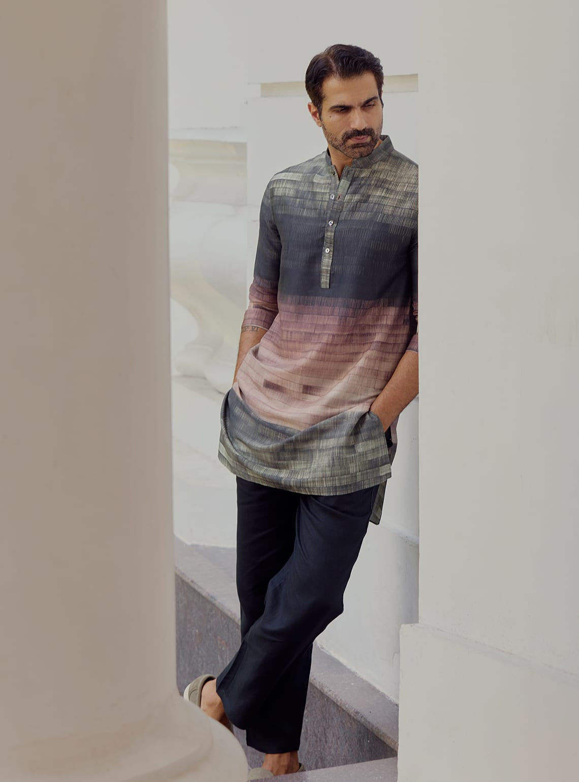 Riyaaz Cotton-Silk Kurta