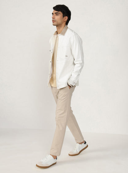 Snowdrift Cotton Corduroy Overshirt