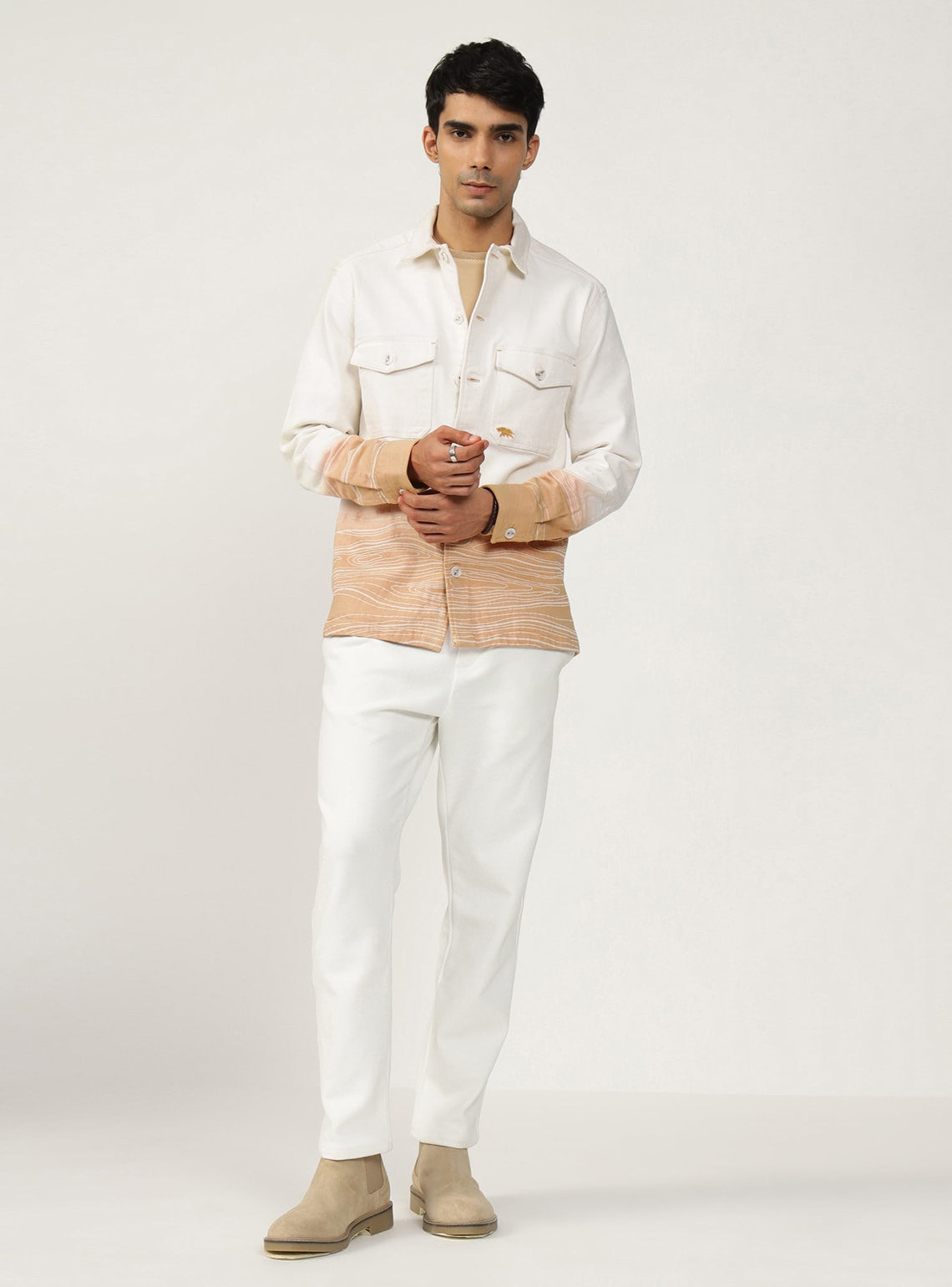 Dawn Cotton Elastane Overshirt