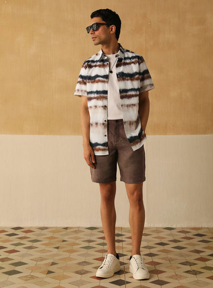 Earthy Linen Shorts