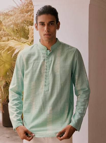 Gagan Cotton-Silk Shirt