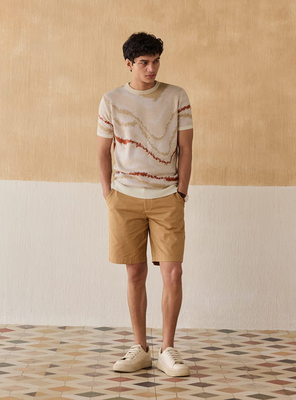 Terracotta Beige Crew