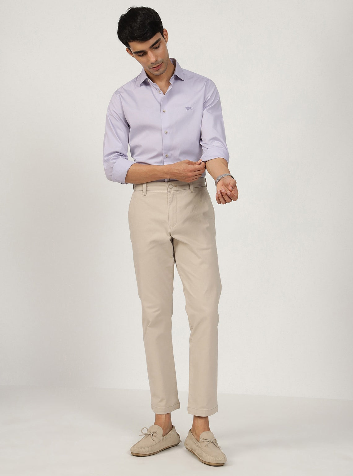 Lavendar Cotton Shirt