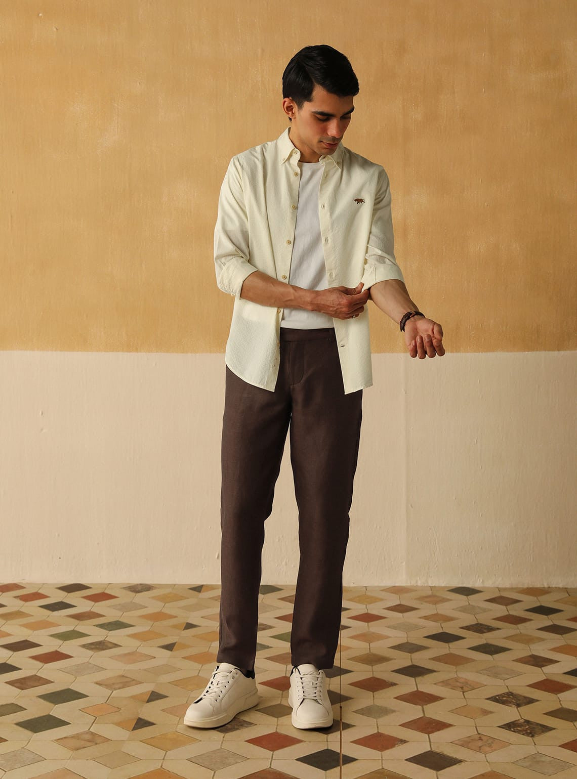 Woodburn Linen Trousers