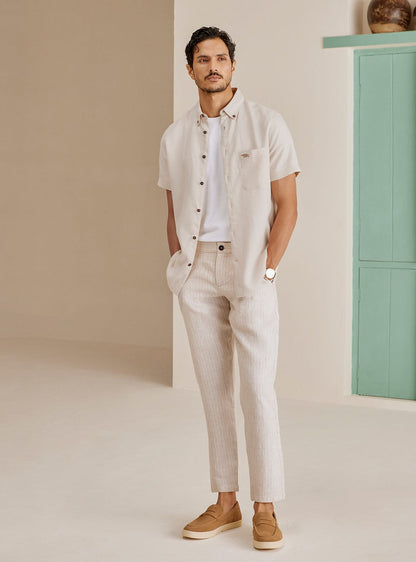 Parchment Linen Shirt