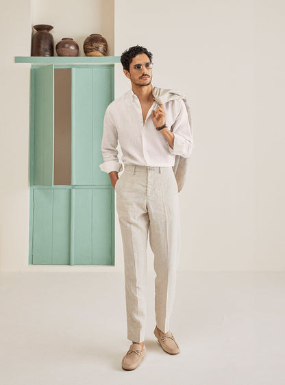 Porcelain Linen Shirt