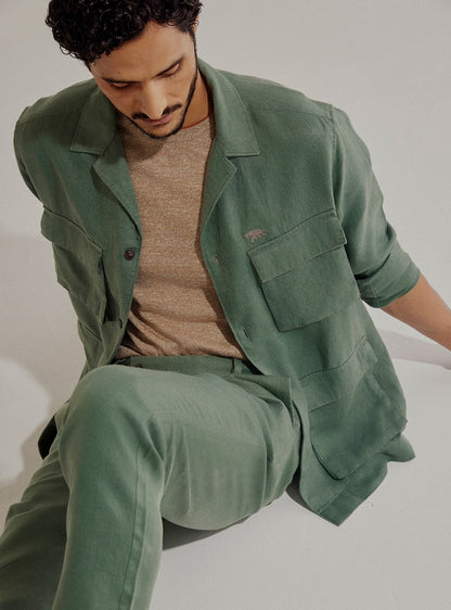 Mineral Linen Jacket