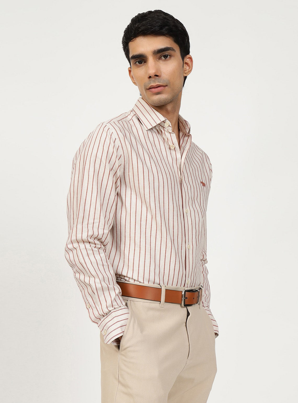 Rose Stripe Triblend Shirt