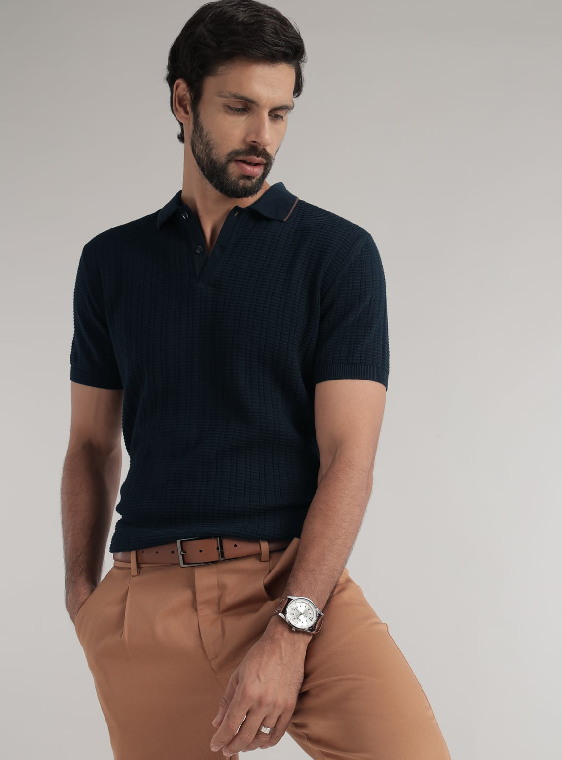 Vulcan Cotton Melange Polo