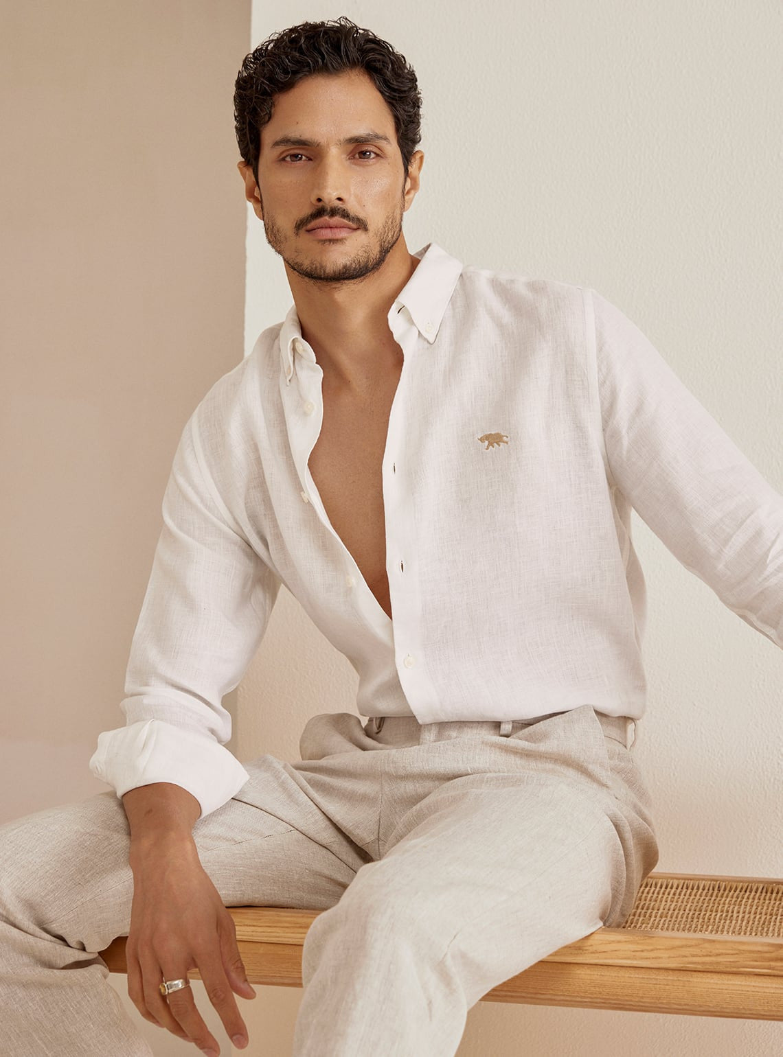 Porcelain Linen Shirt