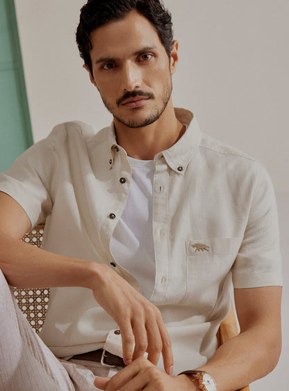 Parchment Linen Shirt