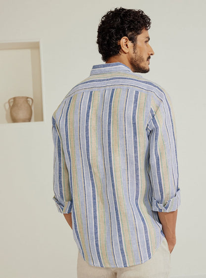 Skyway Stripe Linen