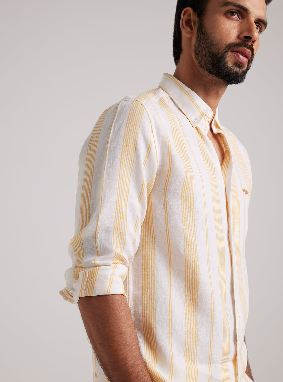 Sunrise Stripe Linen