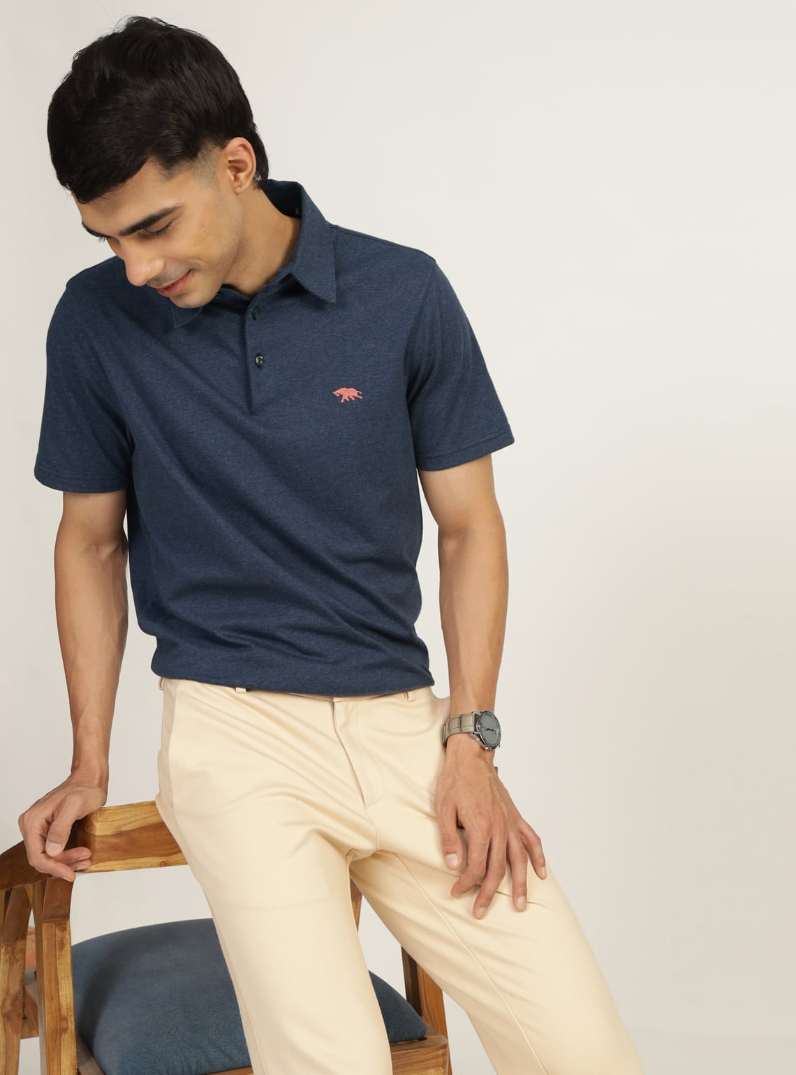 Baltic Cotton Melange Polo