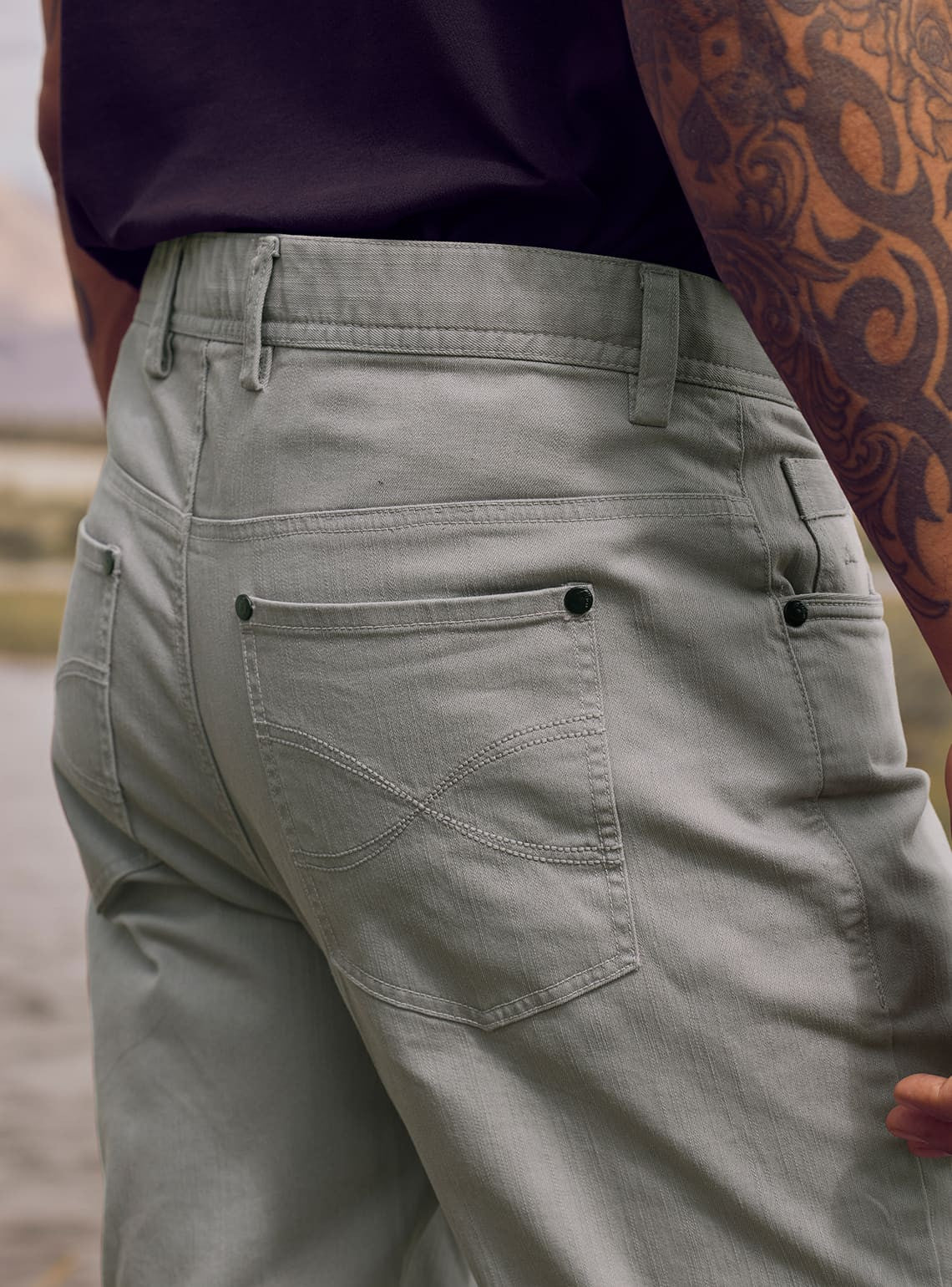 Flint Grey Chino