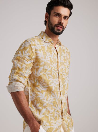 Daffodil Tropical Linen