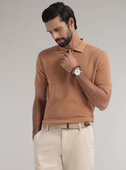 Negroni Cotton Melange Polo