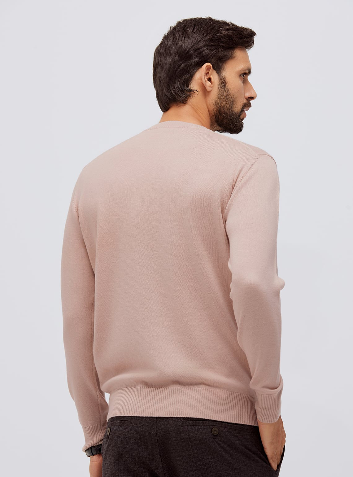 Martini Pink Merino Pullover