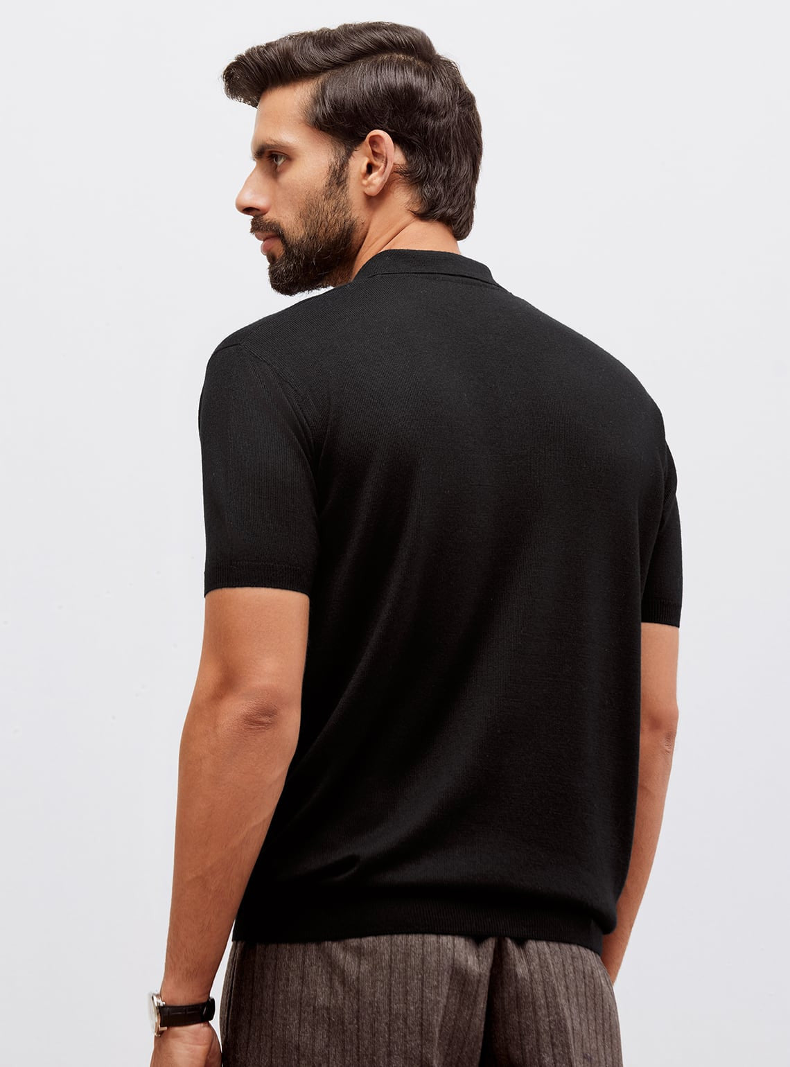 Onyx Merino Viscose Polo