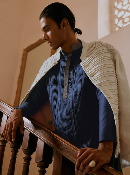 Neel Viscose-Silk Kurta