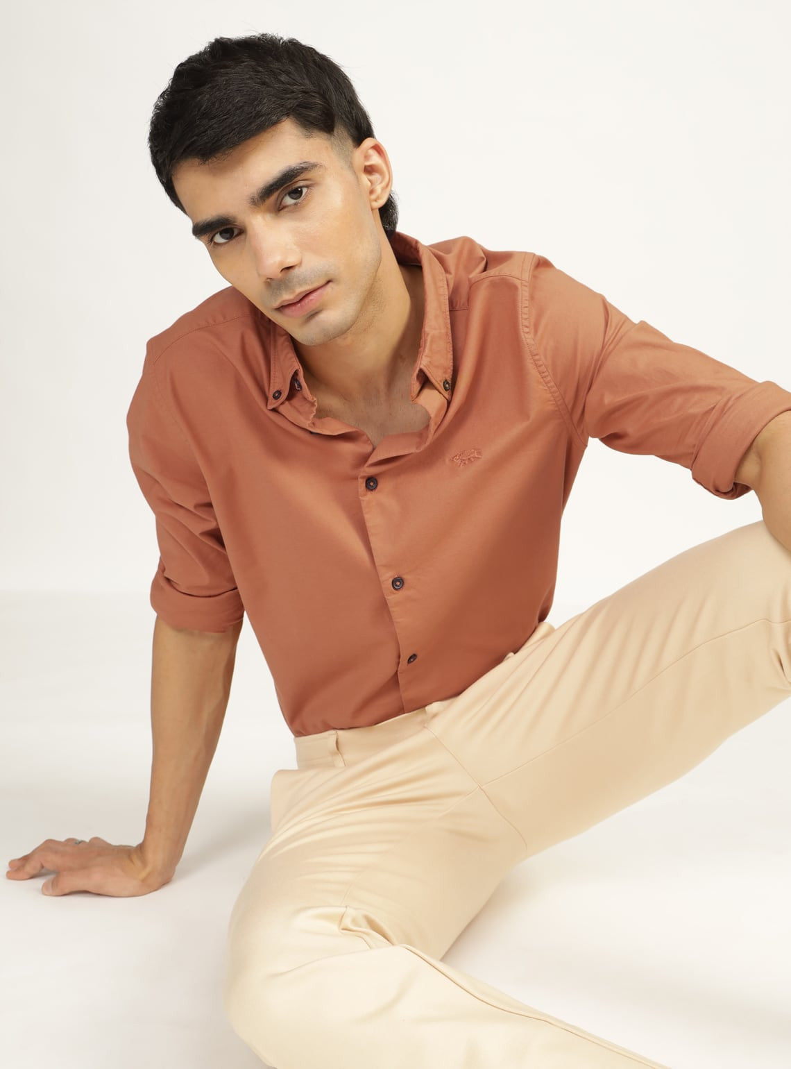 Peach Tan Shirt