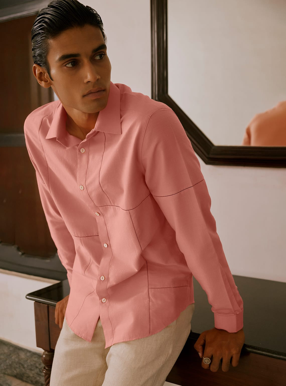 Jaipur Cotton-Silk Shirt