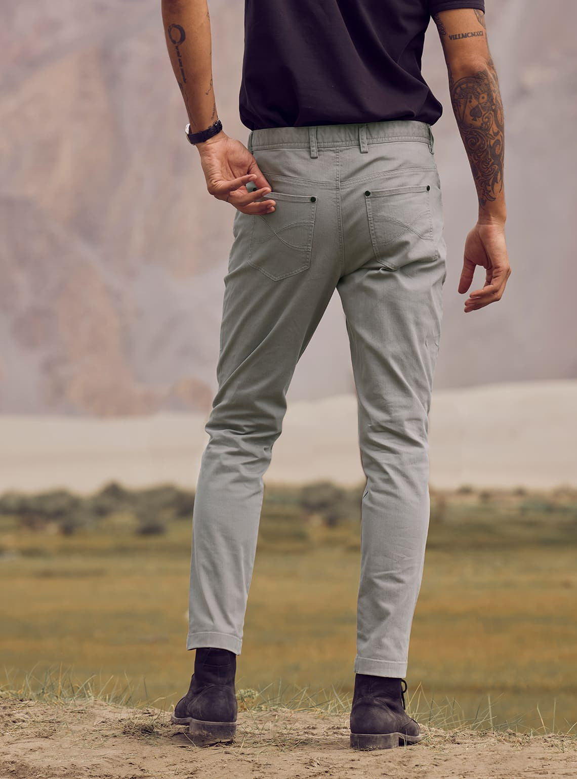 Flint Grey Chino