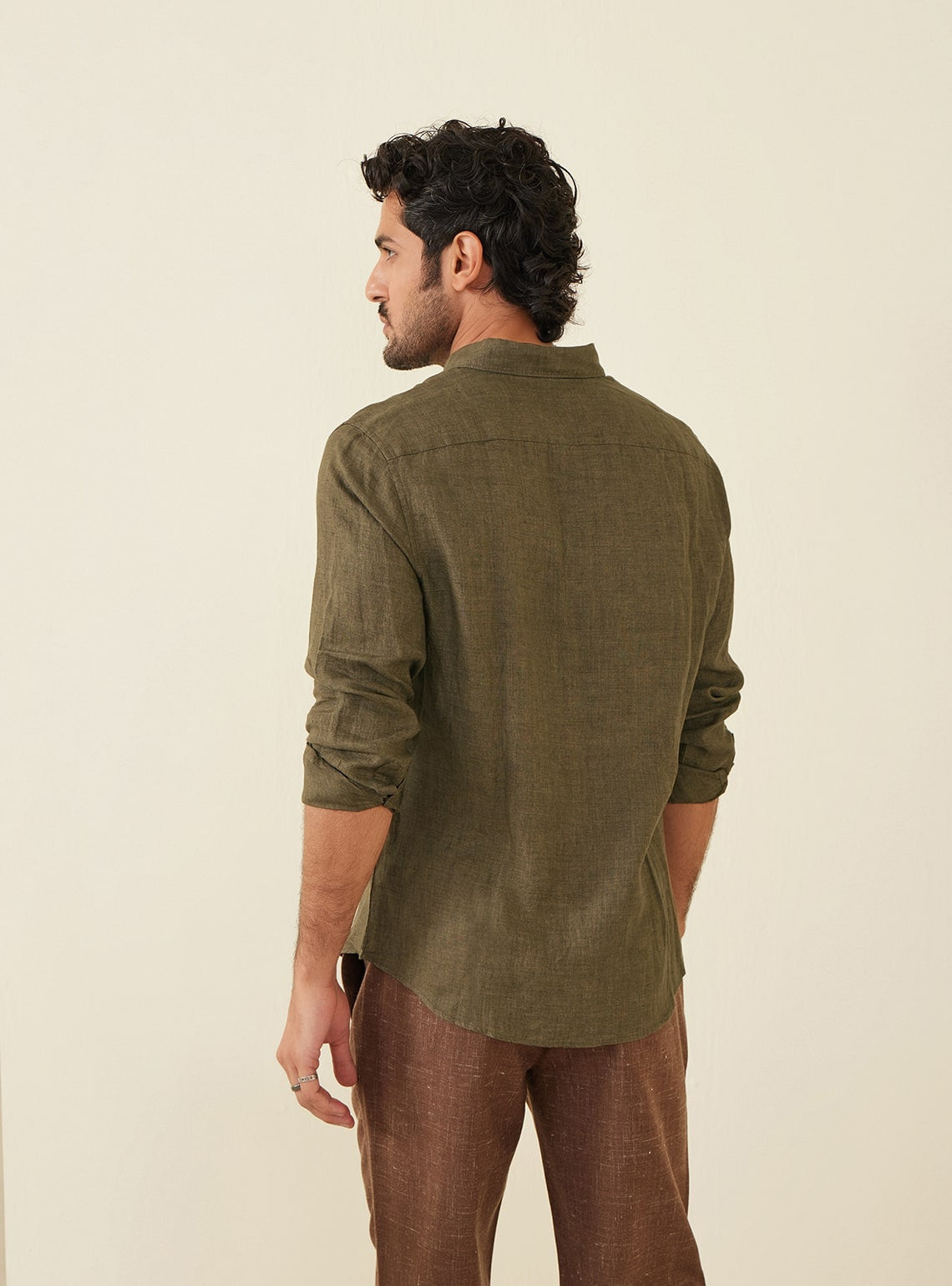 Pinecone Linen Shirt