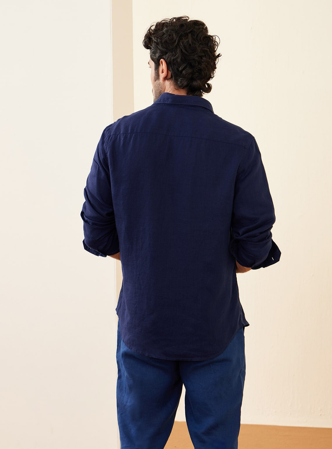 Lapis Linen Shirt