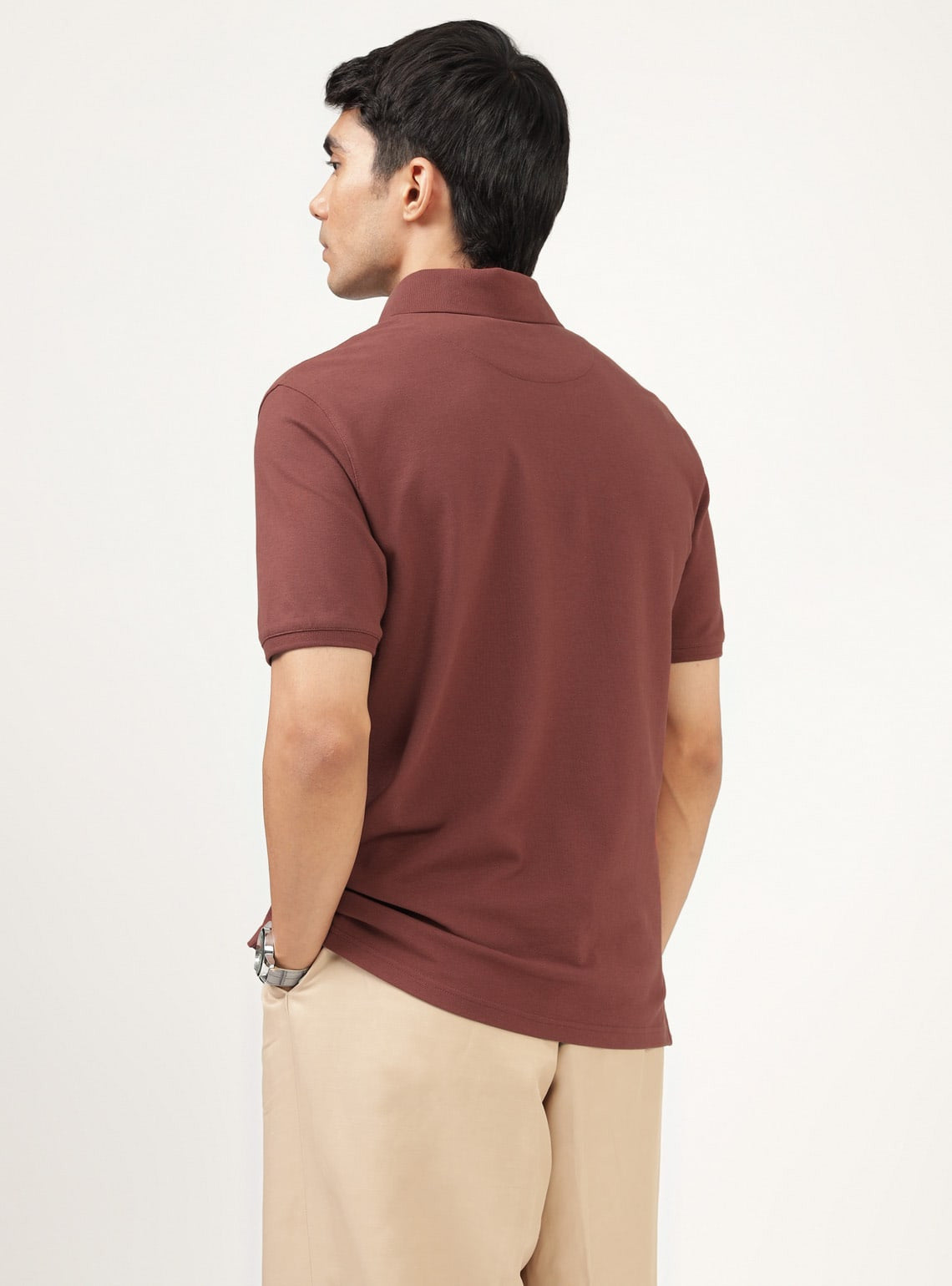 Tuscan Red Pique Polo