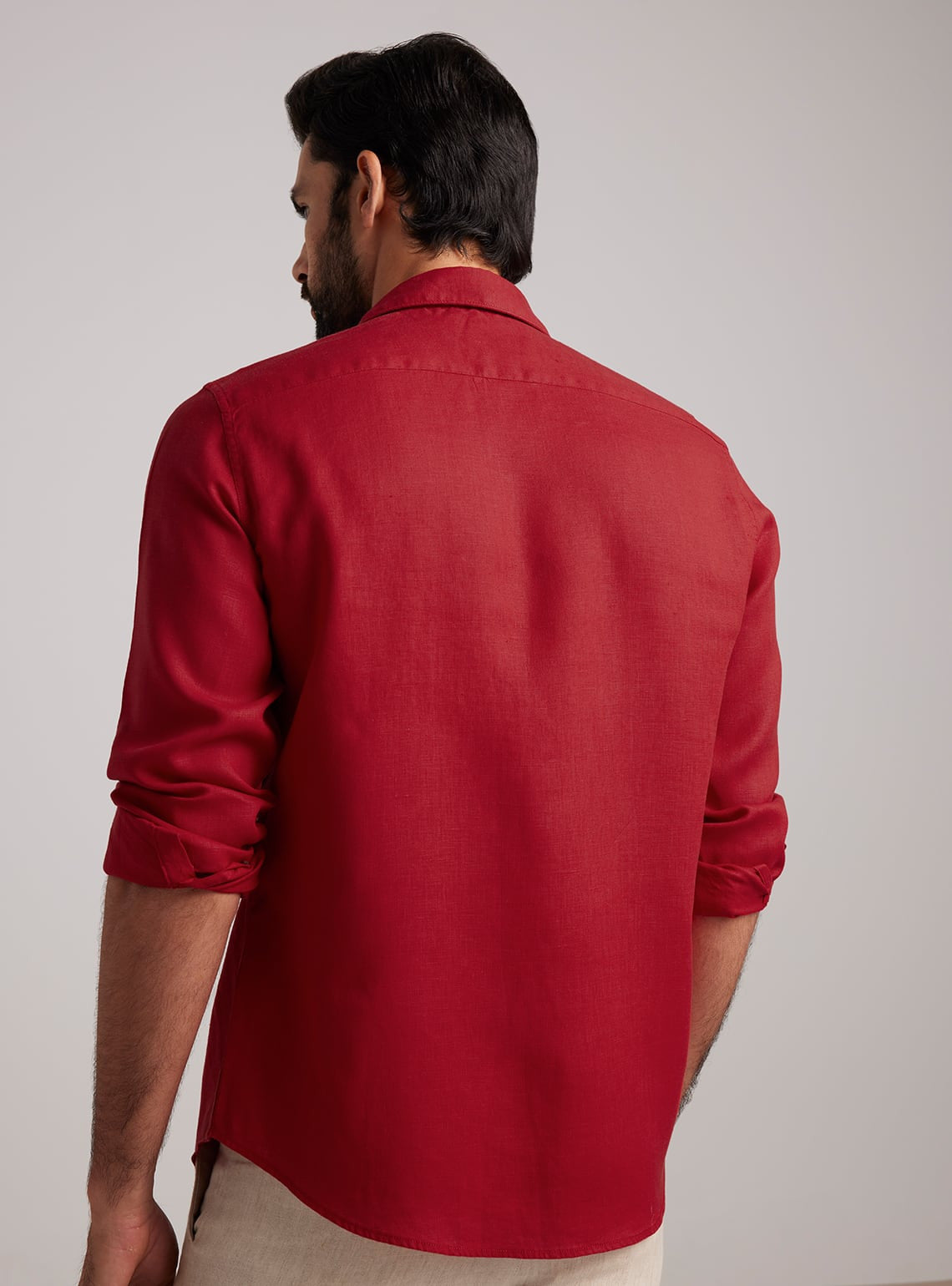 Barn Red Linen Explorer