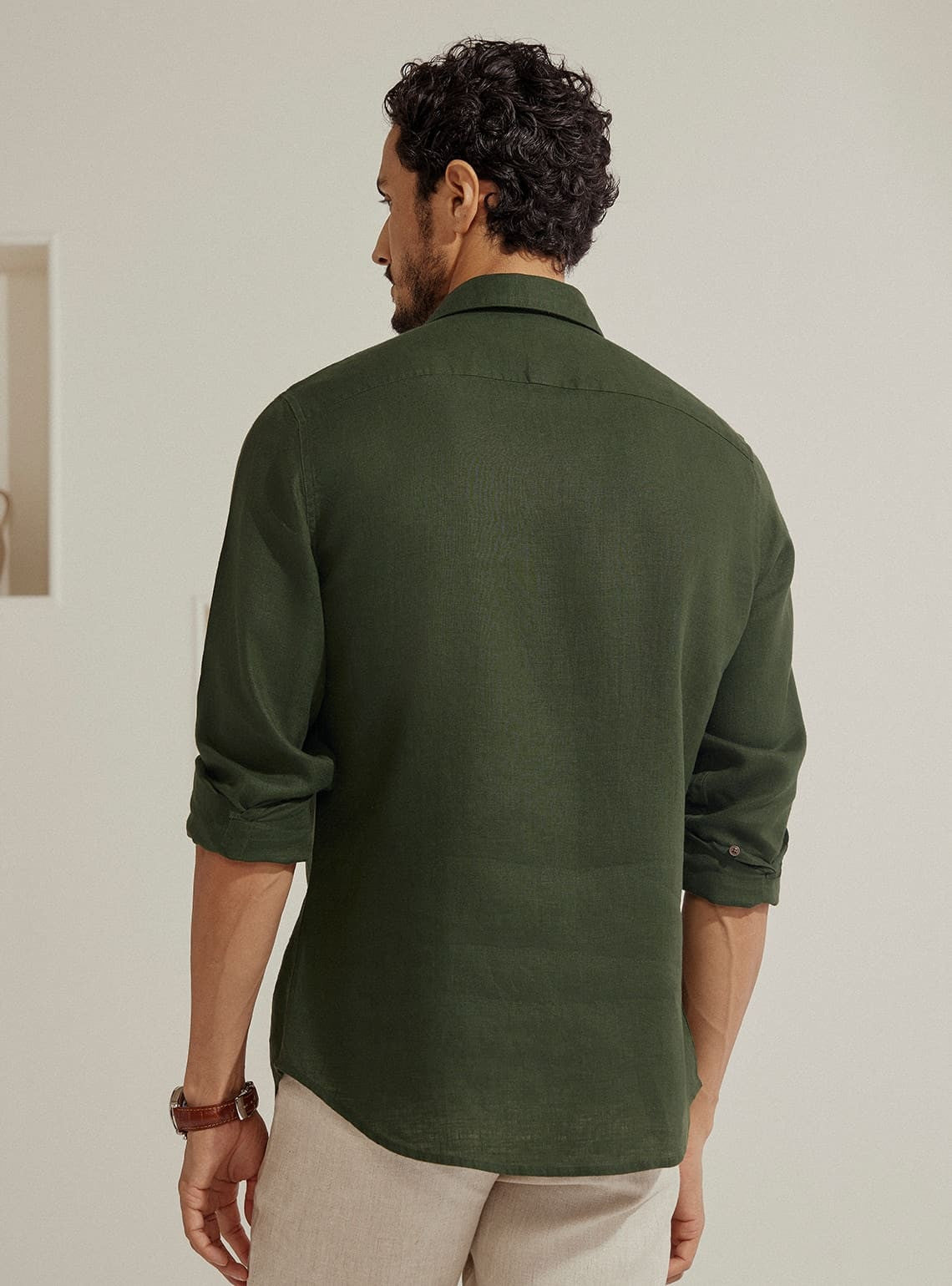 Viridian Linen Shirt