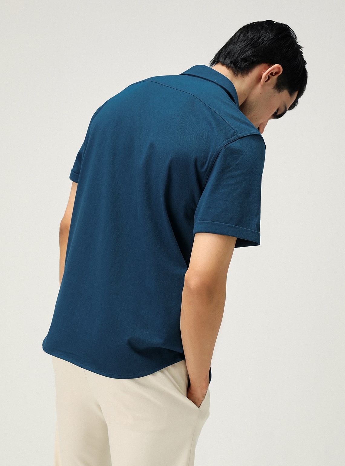 Nile Blue Shirt-Half