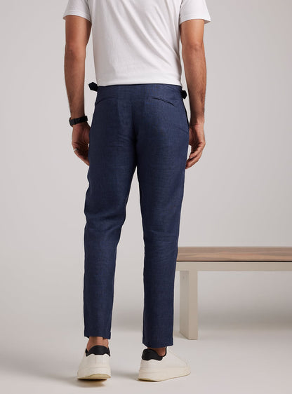 Deep Sea Linen Pants