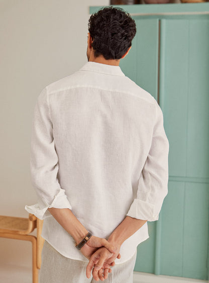 Porcelain Linen Shirt