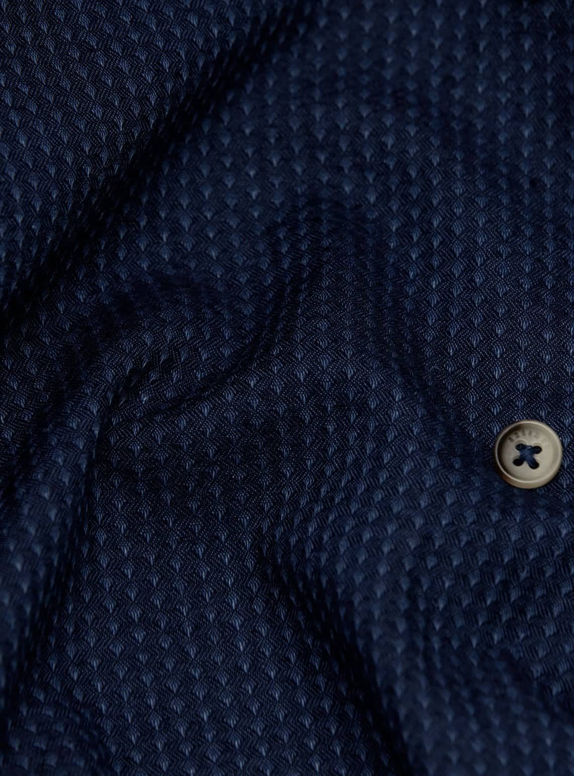 Vulcan Indigo Cotton Shirt